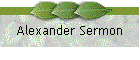 Alexander Sermon