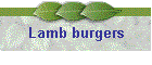Lamb burgers